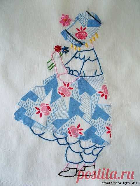 Барышни в лоскутной технике — хороши в любой обстановке! — Рукоделие