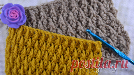 Рельефный узор Кожа Дракона | Вязание крючком от Елены Кожухарь Мастер-Класс. Я бы назвала этот узор простым, его спокойно может связать тот, кто не поленился изучить азы вязания крючком ♦ Подробные авторские фото мастер-классы, схемы вязания, видеоуроки и описания.