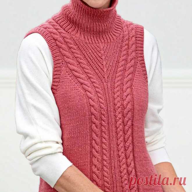 5 классных женских жилетов, которые пригодятся в любую погоду. Описание и схемы | Вязание с Paradosik_Handmade | Дзен