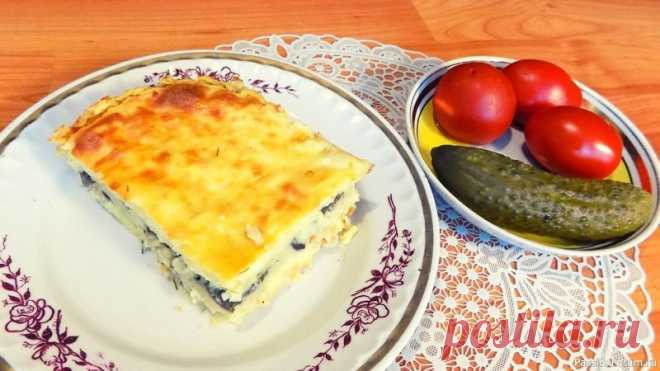 Вкусная картофельная запеканка с грибами Продукты для приготовления запеканки:
1,8 кг картофеля4 куриных яйцаНемного сливочного масла400 гр. свежих грибов (у меня шампиньоны)1 луковица1 плавленый сырок (70 гр.)Зелень укропаСоль по вкусуРастительное масло1 куриное яйцо для смазывания запеканкиПростой видео рецепт приготовления: