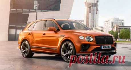 Обновленный кроссовер Bentley Bentayga V8