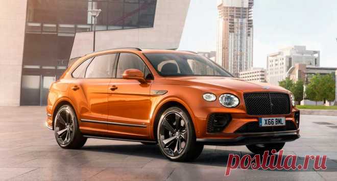 Обновленный кроссовер Bentley Bentayga V8