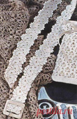 Женский белый пояс