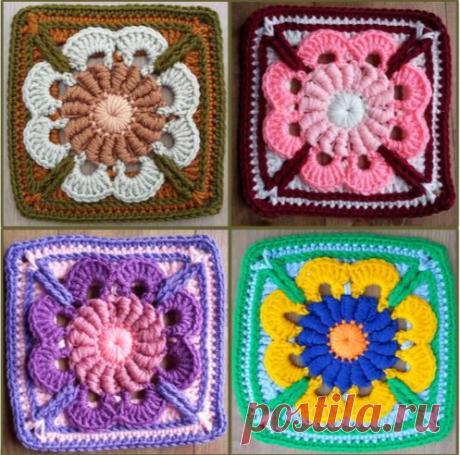 Мотив «Бабушкин квадрат».