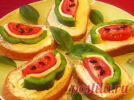 Бутерброды «Арбузик»