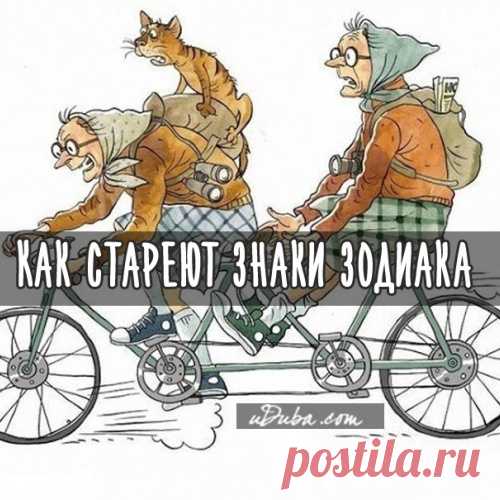 Как стареют знаки зодиака