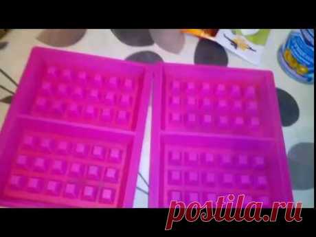 Венские вафли на силиконовых формочках из Фикс Прайса