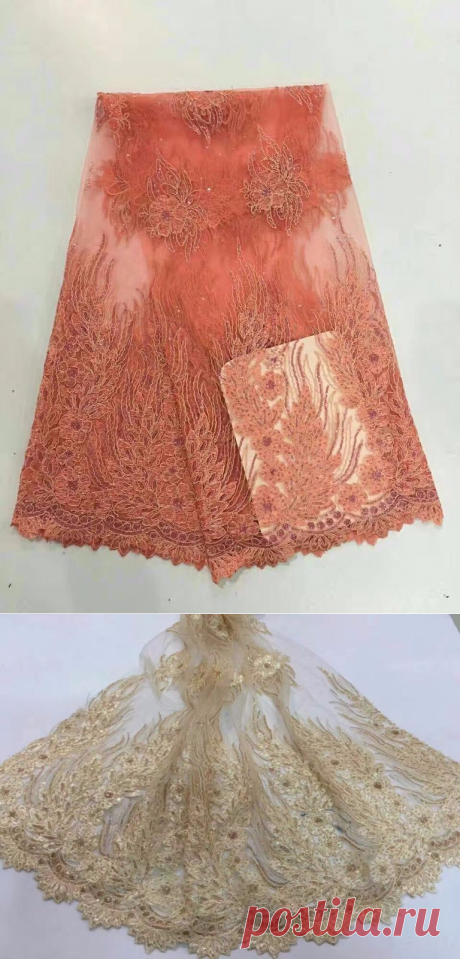 Последние золотая линия вышивки зеленой ткани Тюль Золото Африки Ткань Фиолетовый Новые африканские чистая кружева Фабри купить на AliExpress