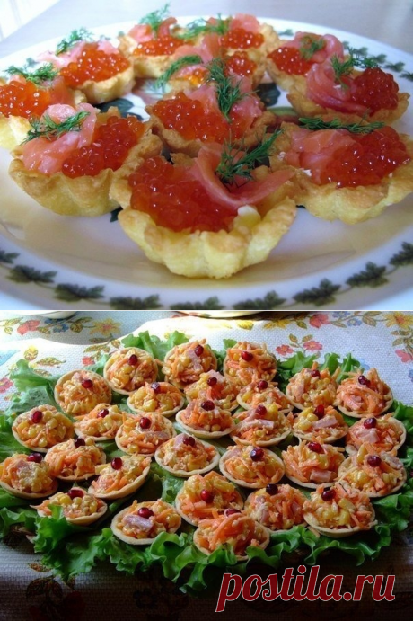 Как приготовить тарталетки с вкусными начинками  - рецепт, ингридиенты и фотографии