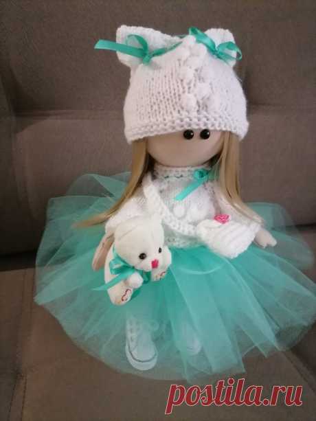 Hand-made товароы: текстильная кукла. купить у мастера без наценок!