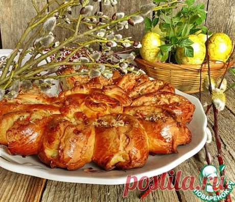 Пасхальный пирог с мясом - кулинарный рецепт