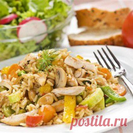 Ризотто с курицей и двумя сырами рецепт – итальянская кухня: основные блюда