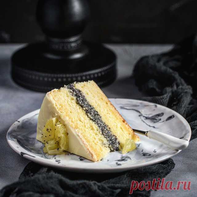 Anybenyraba: Лимонно-маковый торт.