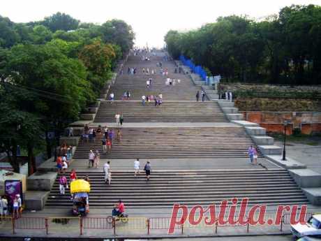 Гордость Одессы: Потемкинская лестница (Украина)