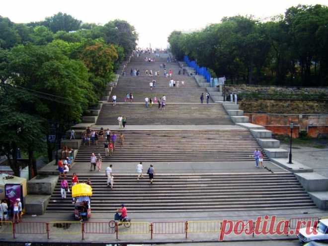 Гордость Одессы: Потемкинская лестница (Украина)