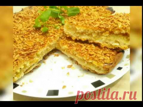 Ароматный лимонный пирог с хрустящей корочкой | Страна Мастеров