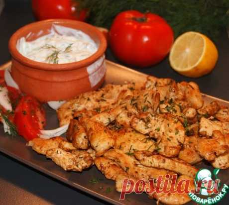 Быстрый гирос из куриного филе – кулинарный рецепт