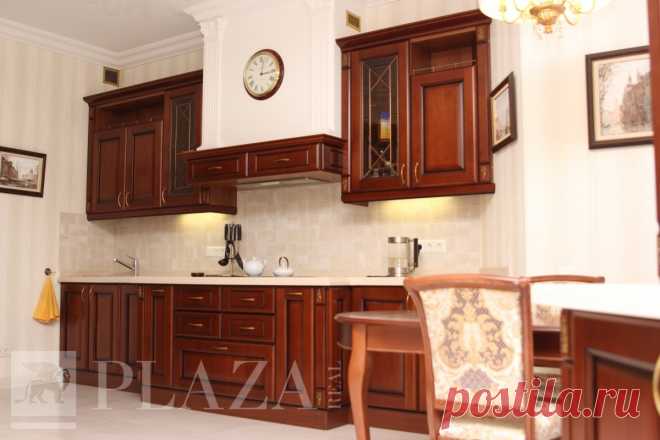 Кухня «Аврора + мебель» на заказ в СПб от производителя PlazaReal