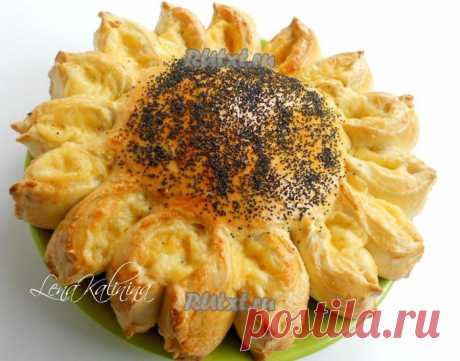 Закусочный пирог &quot;Подсолнух&quot; | БУДЕТ ВКУСНО!