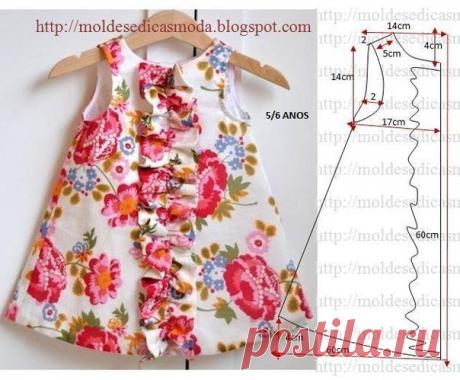 Выкройки платьев для девочки / Удивительное искусство