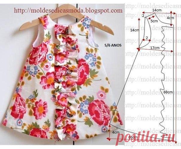 Выкройки платьев для девочки / Удивительное искусство