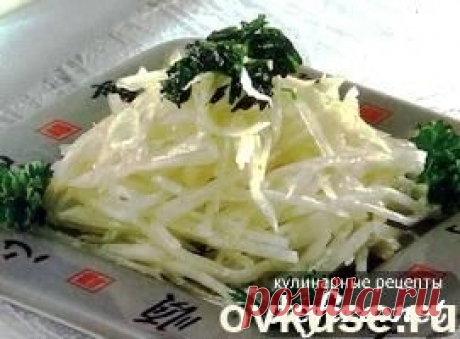 Салаты из дайкона - Простые рецепты Овкусе.ру