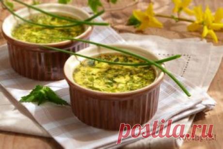 Мини флан с коприва - cOOking TiKi