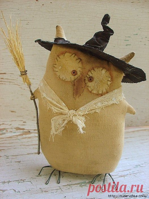 Образ совы в рукоделии