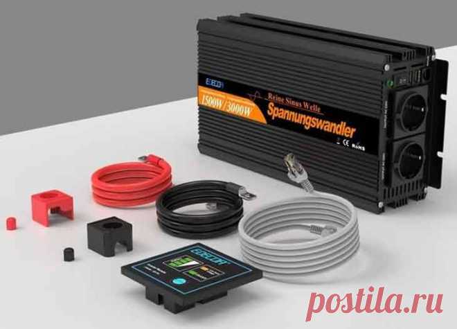 Преобразователь напряжения для автомобиля EDECOA 12V