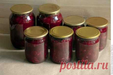 Борщевая заправка на зиму — Домашняя кулинария