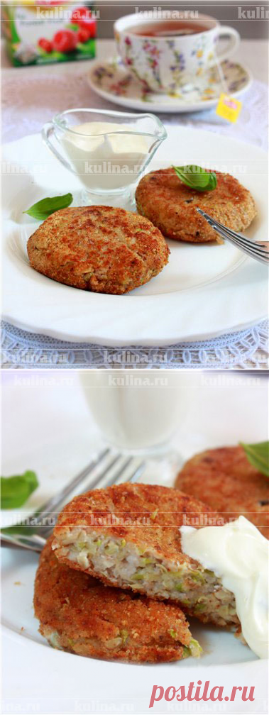Сырники с кабачком и грецким орехом