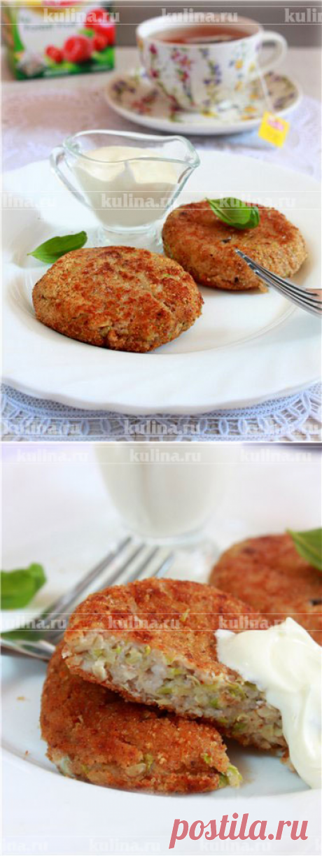 Сырники с кабачком и грецким орехом