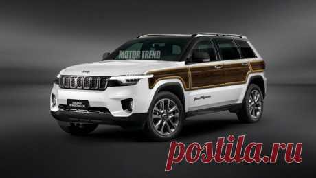 Новости: Jeep в 2022 году выпустит новый полноразмерный внедорожник Wagoneer | SPEEDME.RU