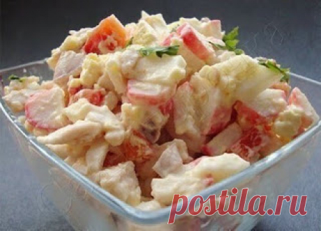 Самые вкусные рецепты: Салат &quot;Коралл&quot;