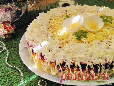 Селедка под шубой без майонеза - пошаговый кулинарный рецепт с фото на Повар.ру