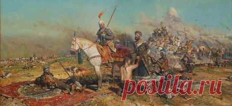 Творчество Павла Рыженко - Калка Холст, масло. 1996 г. из альбома «Картины Павла Рыженко»