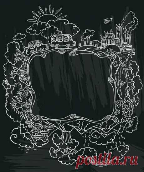 Abstract doodle chalkboard poster with traveling line art 123RF - Миллионы стоковых фото, векторов, видео и музыки для Ваших проектов.