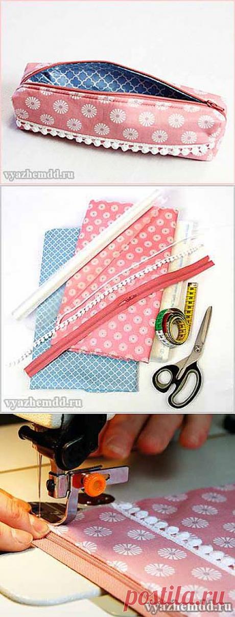 Как сшить школьный пенал | Милые мелочи
