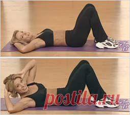 Как похудеть, убрать живот - 10 лучших упражнений для плоского живота - Клуб молодости, красоты и здоровья