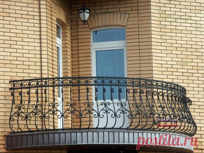Оформление балкона - «Из металла»