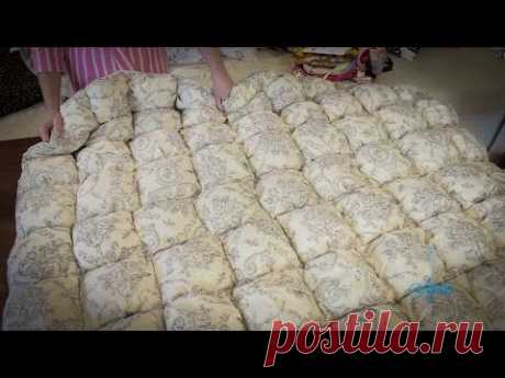 How to Make a Warm Winter Bed Quilt Sewing Tutorial