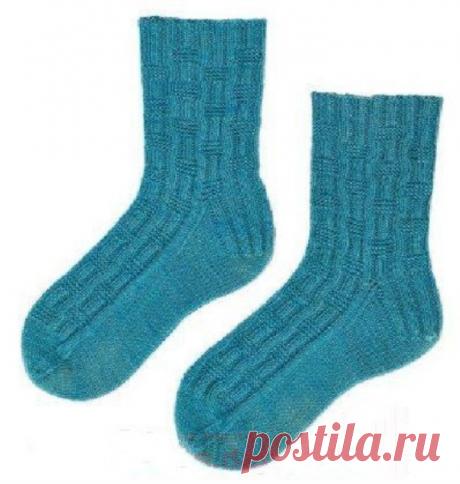 Knitted socks free pattern