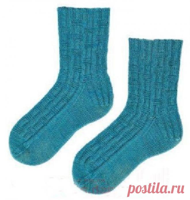 Knitted socks free pattern
