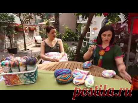 Alize Diva Batik ile Dekoratif Yastık Yapımı-Making Decorative Pillow with Alize Diva Batik