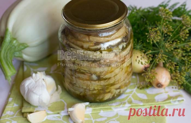 Жареные кабачки с чесноком на зиму - рецепт с пошаговыми фото