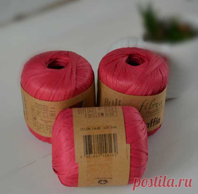 Обзор пряжи Raffia от Fibra Natura. Отзывы. Плюсы и минусы. Фото | Уникальная мастерская Chichimova | Яндекс Дзен