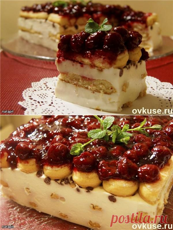 ТОРТ-ПАННА КОТА "ЗИМНЯЯ ВИШНЯ" - Простые рецепты Овкусе.ру