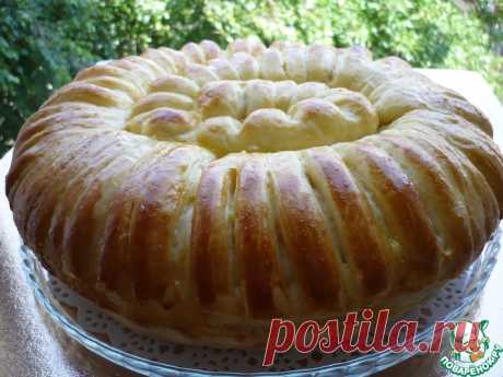 Пирог-рулет с творожной начинкой Кулинарный рецепт