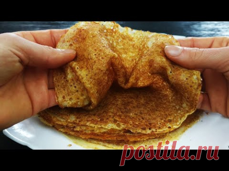 ЭТИ Блины просто Бомба! Добавьте ЕГО вместо муки!!! Блинчики потрясающие получаются!