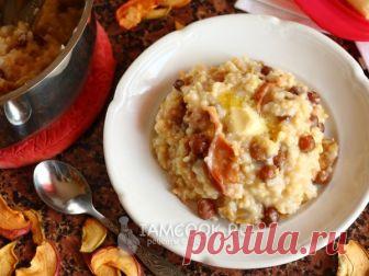 Каша «Дружба» с сушеными яблоками и изюмом — рецепт с фото Это блюдо - вкус детства! Ароматная сочная каша из пшена и риса с добавлением сушеных яблок и изюма - что может быть лучше на завтрак?